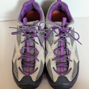 Merrell Avian Light Ventilator Womens Walking Shoes Size 11 Ice Pansy